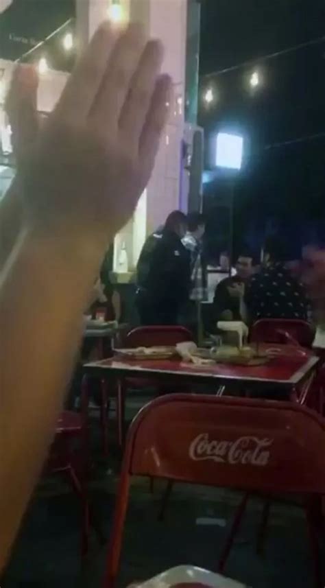 explicit footage shows couple brazenly performing sex act in front of horrified diners in
