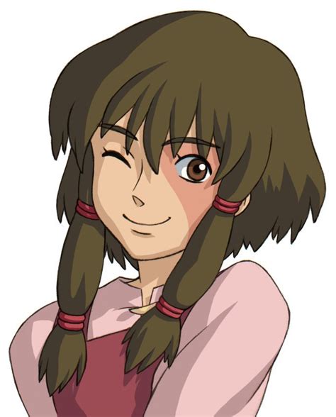 Kei Bekei Therru Gedo Senki Studio Ghibli Face 1girl Brown Eyes