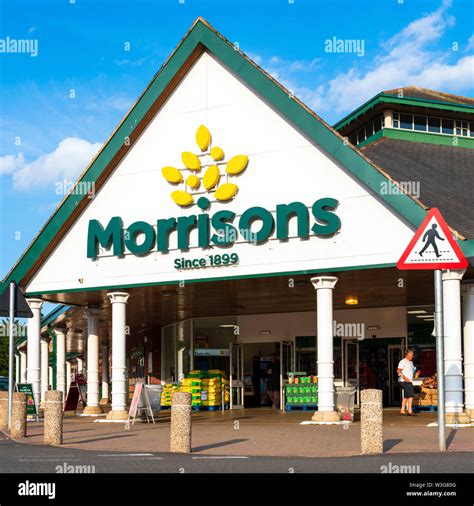 Morrisons Supermarket Uk Stock Photo Alamy