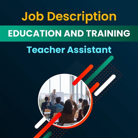 Job Descriptions Teacher Assistant