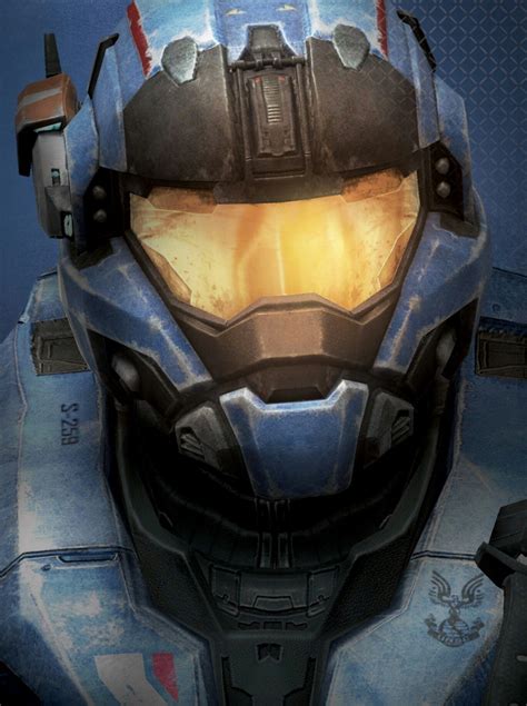 An Image Of A Helmet That Looks Like The Halo Master From Halo Wars