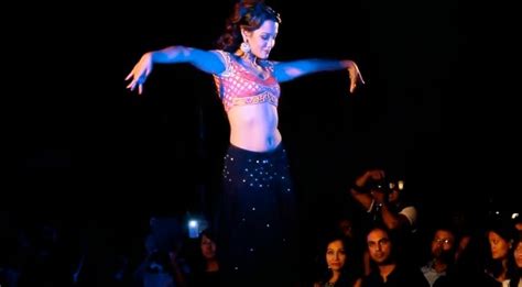 Nepali Actress Priyanka Karki Live Hot Performance At Trendsetters 2014 Ramp Dance