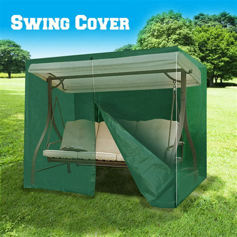 Strong Camel 3 Seater Patio Canopy Swing Cover Outdoor Furniture Porch Waterproof Protector