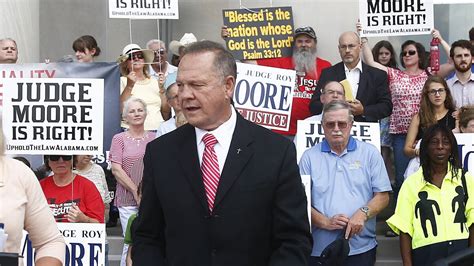 Roy Moore Is Suspended For Rest Of Term As Alabama S Chief Justice Over Same Sex Marriage Stance