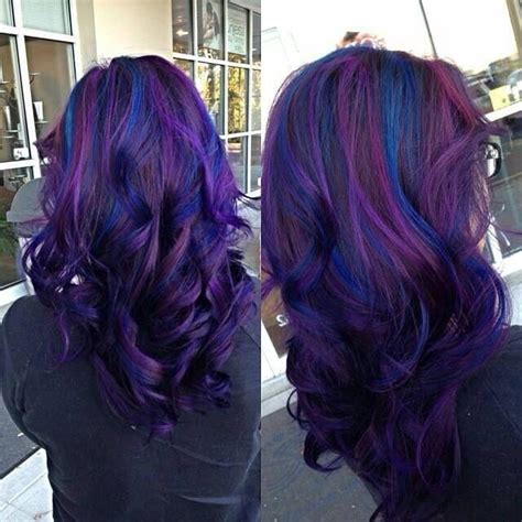 If you have dark black hair, then a purple tint would work wonders. Pin on Awesome Hair!
