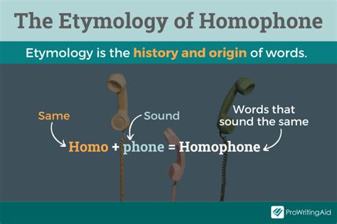 Homophones Definition And Examples The Grammar Guide 2022