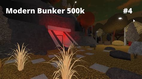 Bloxburg Modern Bunker 500k Roblox Youtube