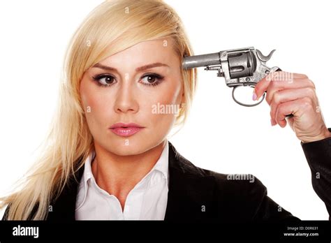 Pointing Gun At Head Hi Res Stock Photography And Images Alamy