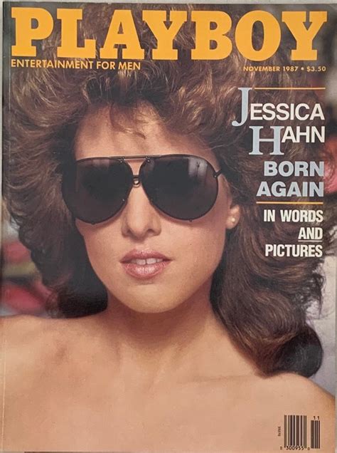 Playboy Magazine Jessica Hahn November 1987 Etsy