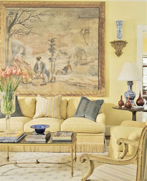 Sunny Sophisticated Atlanta Home Decor Home Decor Yellow Living Room