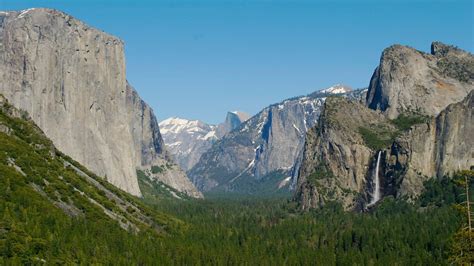 Yosemite Valley In Yosemite National Park California
