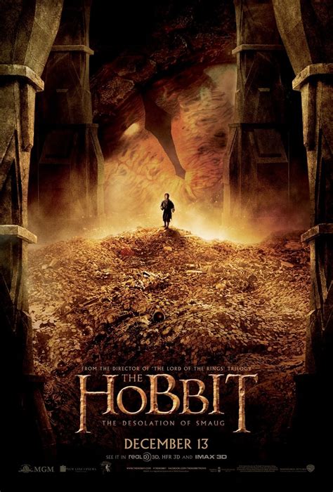 “the Hobbit The Desolation Of Smaug” Final Poster The Second Take