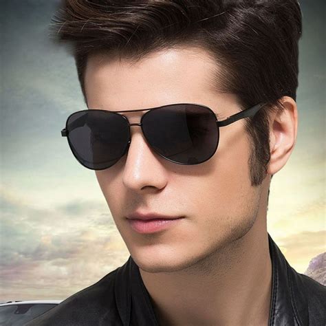 But if you need something lighter then try on its trendier side the best polarized sunglasses for men come in dark colors like brown, gray or green. Aviator Sunglasses for Men - TopSunglasses.net