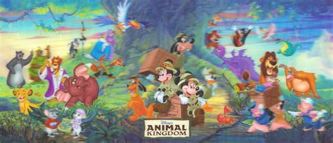 My Favorite Disney Postcards Disneys Animal Kingdom In 3 D