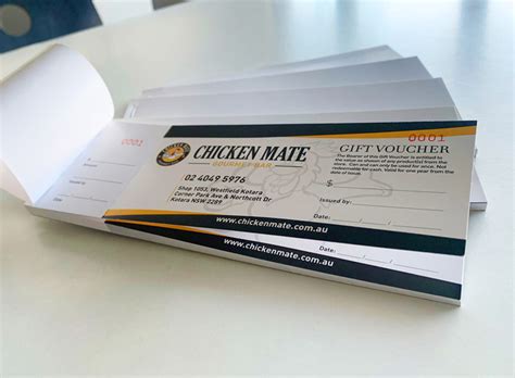Cheque Book Style T Vouchers T Cards And T Vouchers Printing Quality Printing