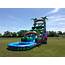 20ft Tropical Water Slide  Inflatable Slides For Rent