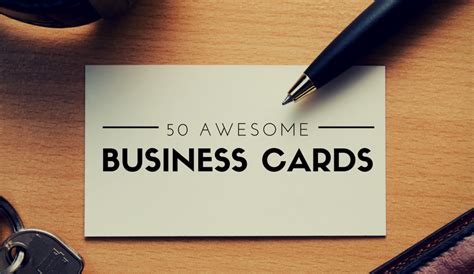 Our business cards are of the highest quality available in the market place today. 50 Awesome Business Cards That You Need To See Now!