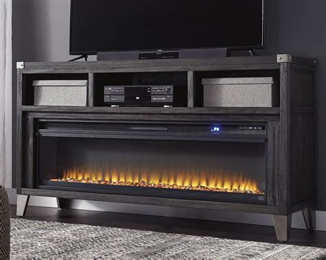 Todoe 65 Tv Stand With Electric Fireplace W901w1 By Signature Design