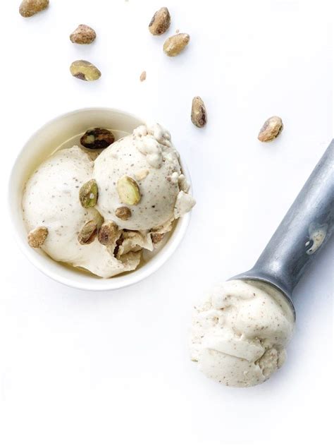 Roasted Pistachio Ice Cream Homemade Ice Cream Ice Cream Recipes