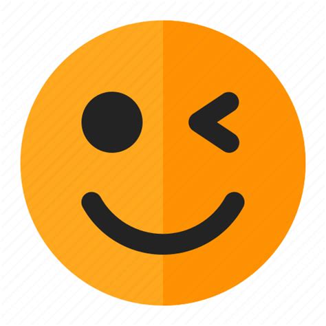 Blink Emoji Emoticon Smile Wink Icon