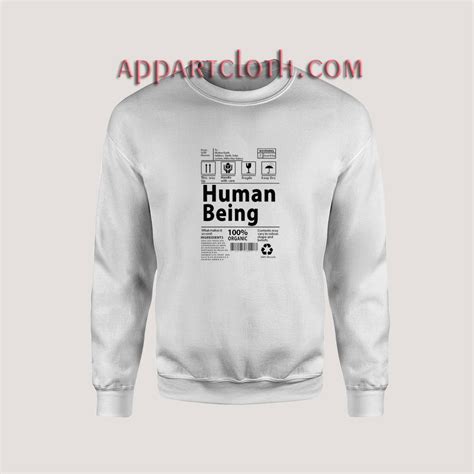 Human Being Unisex Sweatshirts
