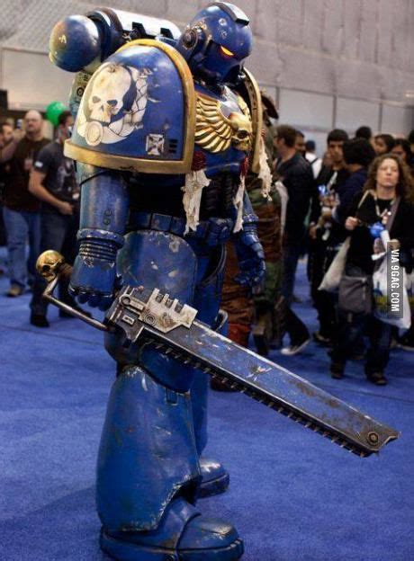 Awesome Space Marine Cosplay Cosplay Space Marine Cosplay Warhammer Warhammer 40k