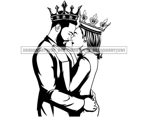 King And Queen Drawings