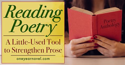 Reading Poetry A Little Used Tool To Strengthen Prose