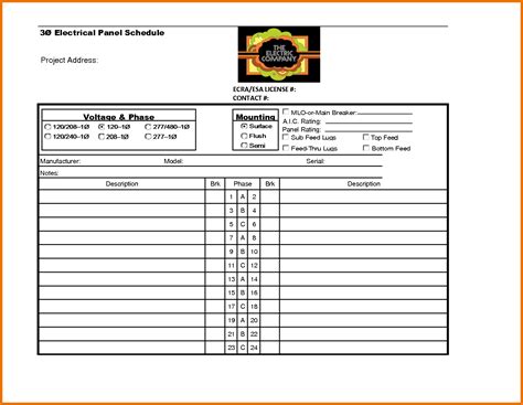 When age, unreliable circuit protection, recall or other safety issue arise we generally recommend replacing these panels whenever we see them. Download Electrical Circuit Breaker Panel Label Template | Gantt Chart Excel Template