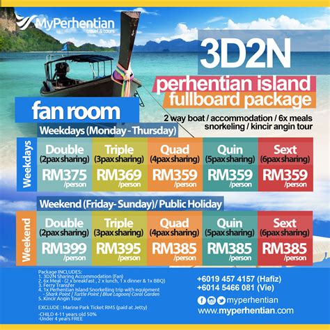 The smaller island is known as perhentian kecil and bigger one is called perhentian besar. Pakej Percutian Murah Pulau Perhentian - Hafiz Rahman