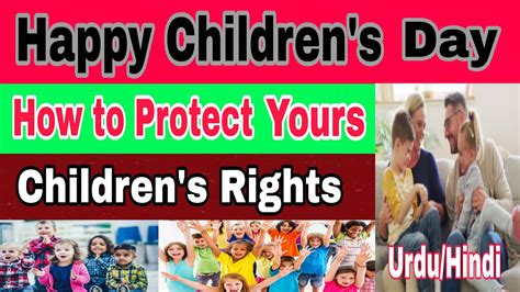 Happy Children S Day How Can Protect Your Children S Rights Explore