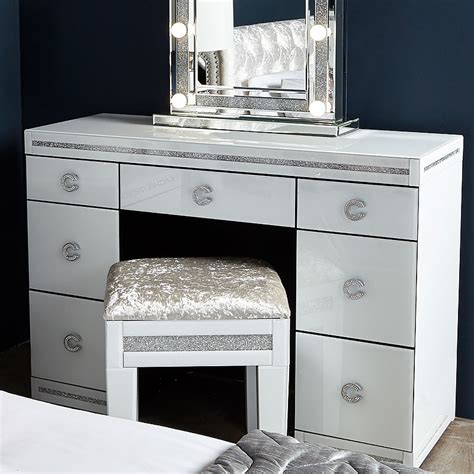 Mirrored Bedroom Vanity Table Gosustainable