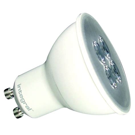 Integral 644491 55 Watt Dimmable Gu10 Led Light Bulb Cool White