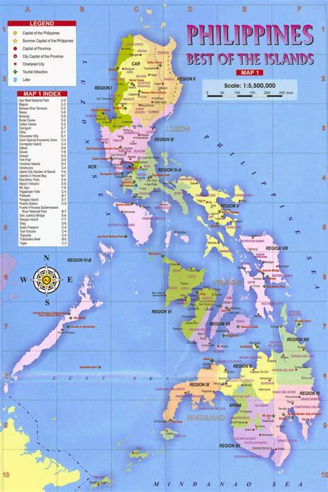Philippine Map Region 1
