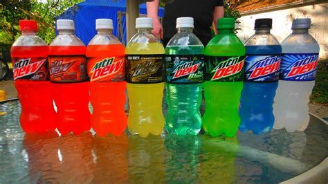 collection image wallpaper: Mountain Dew Flavors