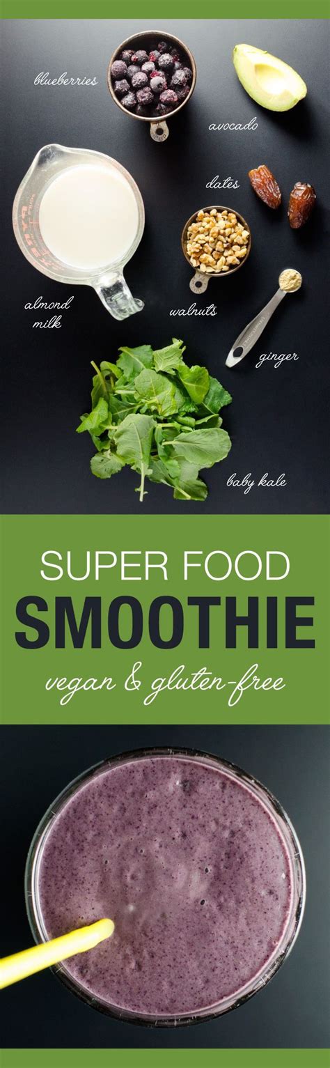 New Years Superfood Smoothie Recipe Is Loaded With Six Superfoods