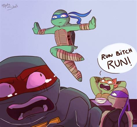 Run By Emaberry Teenage Mutant Ninja Turtles Artwork Teenage