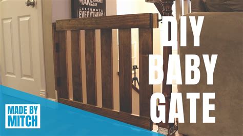 Learn how to build garden gates and fences with bunnings. DIY Baby Gate - YouTube