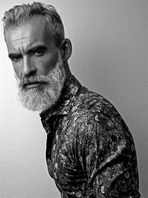 Heike Himmel Photographer for. Just Models. Man models, white beard