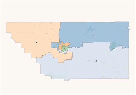 Kern County 2021 Redistricting Boundary Maps Kern County Ca