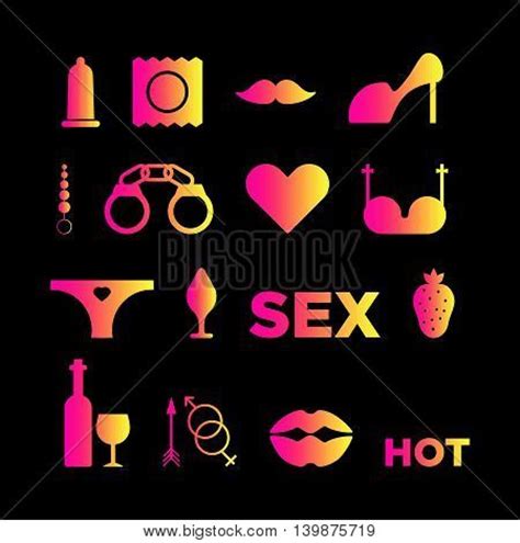 Hot Sex Icons Vector Photo Free Trial Bigstock