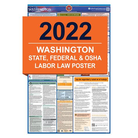 2022 Washington And Federal Labor Law Poster