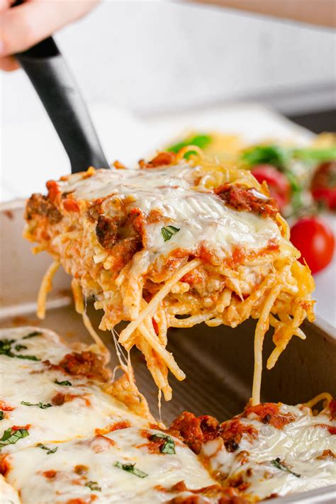 Baked Spaghetti Easy Peasy Meals