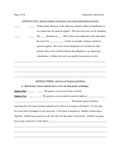 In north carolina, couples must live separate and apart for one year before they can file for a divorce, which is different from a legal separation. Separation Agreement (Without Minor Children of the Marriage) Free Download