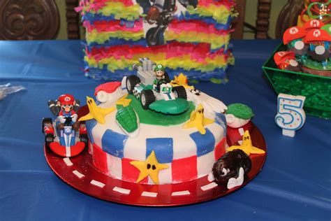 Mario Kart Wii Birthday Party Ideas Photo 1 Of 13 Catch My Party