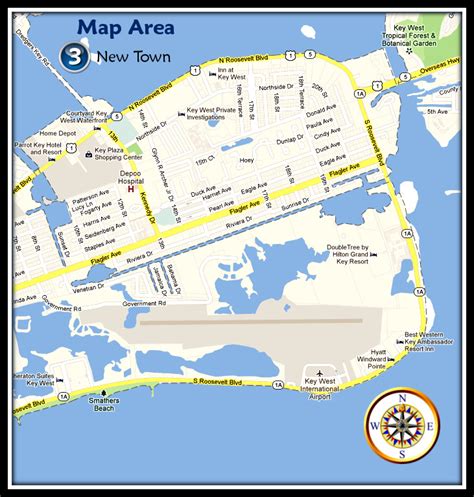 Maps Excursions Of Key West