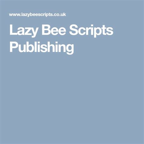 Lazy Bee Scripts Publishing Music Writing Publishing New Lyrics