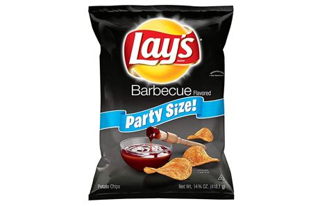 Lays Barbecue Flavoured Potato Chips Party Size Pack 4181 Grams Reviews Nutrition