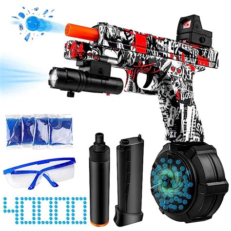 Buy Gel Blaster Pistol Jm X2 With Drum And Sight Manual And Automatic