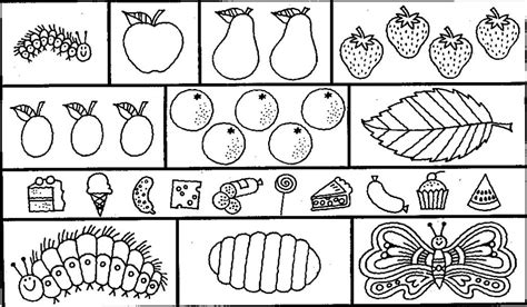 Very Hungry Caterpillar Printable Coloring Book